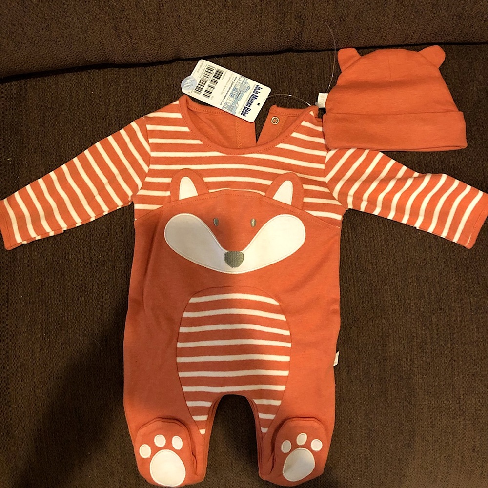 JoJo Mamam Bebe baby boy newborn outfit